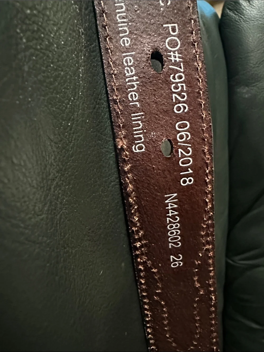 Nocona Belt Co Western Tooled Brown Leather Belt with Silver Rodeo Buckle NEW